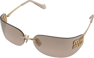 Miu Miu 0MU Sunglasses - Champagne