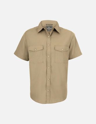 Craghoppers Mens Craghoppers Mens Expert Kiwi Short-Sleeved Shirt - Grey - Size: Regular/36