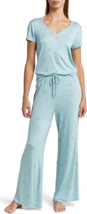 Honeydew Intimates Good Times Pajamas in Clover Rainbows at Nordstrom, Size X-Large