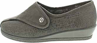 Rohde Grijze pantoffel - Dames - Schoenen - Grijs - Maat: 37 1/2 EU Synthetisch