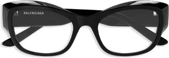 Balenciaga Occhiali cat-eye - Nero