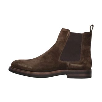 Mazzeltov Bruine Chelsea Laarzen voor Heren - Heren - Schoenen - Bruin - Maat: 44 EU Wol
