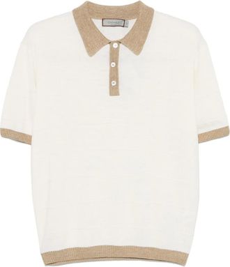 Canali Polo a maniche corte - Toni neutri