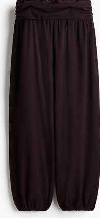 H&M Gecrinkelte Hose mit Ballonbeinen - Red