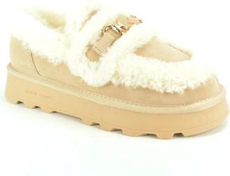 Nathan-Baume Loafers - Dames - Loafers - Beige - 41 EU - Wol - Schoenen