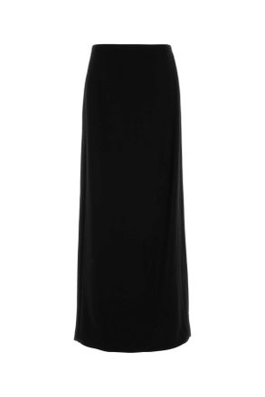 Fendi Zwarte Stretch Cady Rok