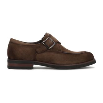 Kazar Monk Schoenen - Heren - Schoenen - Bruin - Maat: 41 EU Leer