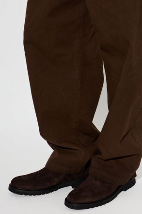 Fabi Suede Chelsea Boots, Mens, Brown