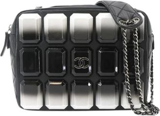 Chanel Pre-owned Matelasse Handtas - Dames - Vintage Schoudertas - Zwart - ONE Size - Leer - Vintage