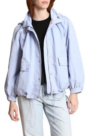 Avec Les Filles Balloon Bomber Jacket in Periwinkle at Nordstrom, Size X-Large