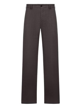 Pantaloni Torino wool trousers - Brown
