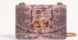 Valentino Garavani Borsa A Spalla Valentino Garavani Vain In Tejus Donna PEACH ROSE UNI