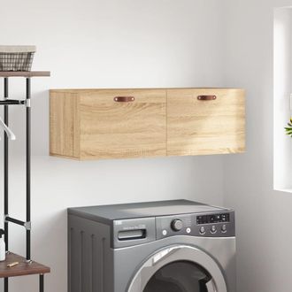 vidaXL Armario De Pared Madera Ingenier&iacute;a Roble Sonoma 100x36,5x35 Cm Vidaxl