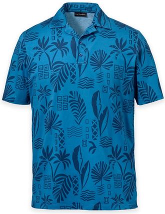 Paul Fredrick Cotton Two Button Pullover Camp