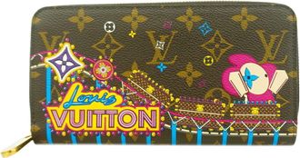 Louis Vuitton Brown Multi-Color Long Wallet (Bi-Fold) (Pre-Owned)