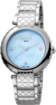 Gianfranco Ferre Blue Dial Ladies Watch FM1L099M0051