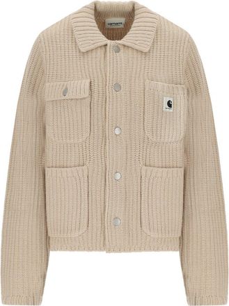 Carhartt Work in Progress CARDIGAN W MICHIGAN FLEUR DE SEL CARHARTT WIP