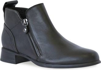 Munro Womens Neko Tumbled Calf In Black