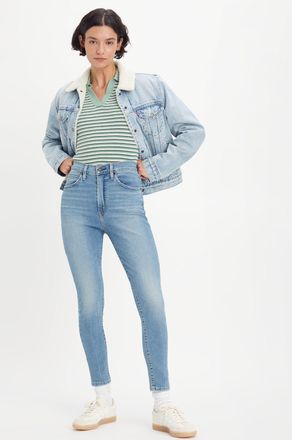 Levi's Retro High Skinny Jeans - Womens - 25X30 - Blue