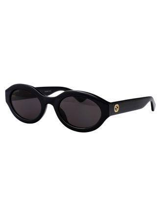 Gucci Womens Sunglasses Gg1579s Black-Grey Injected Black/grey