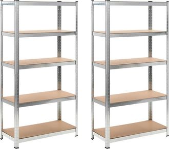 vidaXL Heavy-duty Storage Rack 2 pcs, 271520