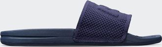 Athletic Propulsion Labs Womens Big Logo Techloom Slide Sandal In Navy