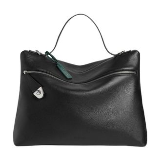 Coccinelle Handtas met handvat - Dames - Tassen - Zwart - Maat: ONE Size Leer
