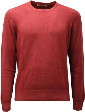 La Fileria Kasjmiertrui 1968Ae Made in Italy - Heren - Cashmere truien - Rood - XL - Kasjmier - Truien & Vesten