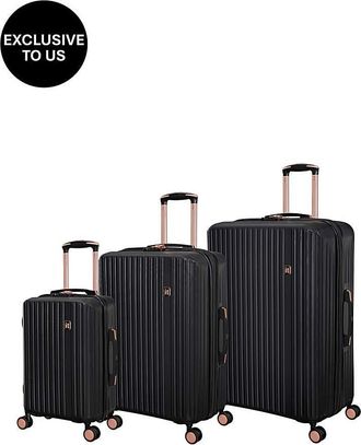 IT Luggage Luxuriate 3pc Set - Black