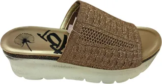 OTBT Womens Gravity Wedge Sandal In Gold