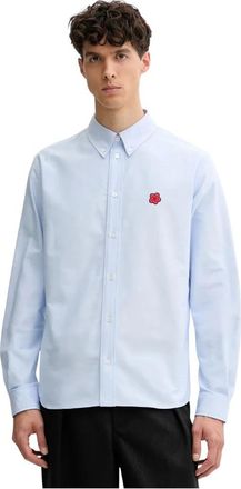 Kenzo Hombre, Camisas, Azul, Talla: L