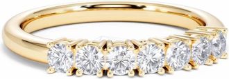 The Diamond Store Chloe 18K Gold 7 Stone Diamond Eternity Ring 0.75CT PK