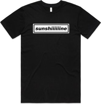 Sanfran Clothing Sunshiiine Top Britpop UK 90s 00s Merch Tour Rock Band 2025 Sunshine Going Shes Electric Unisex T-Shirt Tee Extra Large/Black