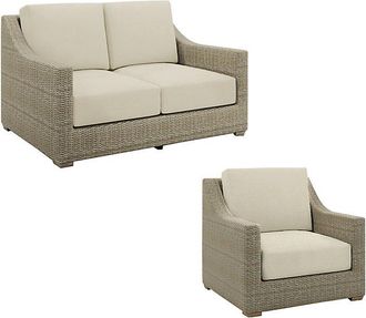 Ballard Designs Navio 2-Piece Loveseat & Chair Set - Ballard Designs