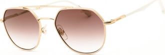 Carrera 303/S 0VVP YK Gold Ivory/Burgundy Gradient Gold Mirror