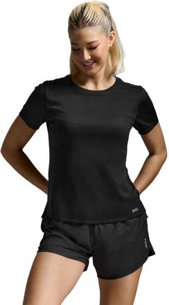 2XU Womens Aero Tee in Black/silver Reflective at Nordstrom, Size X-Large