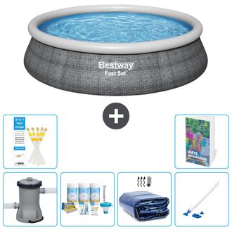 Bestway Piscina Bestway Fast Set Redonda - 457x84 Cm - 7-piezas S310