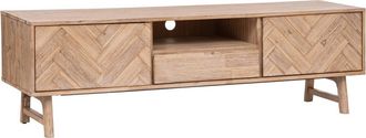 Atmosphera Mueble De Tv Aeris - 2 Puertas - Madera De Acacia - Atmosphera Cr&eacute;ateur DInt&eacute;rieur