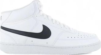 Nike Court Vision Mid - Heren - Fitnessschoenen - Wit - 44 1/2 EU - Leer - Fitness