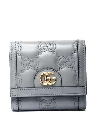 Gucci 2015-2020 GG-quilted wallet - Grey