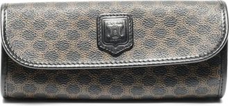 Celine Portafoglio con motivo Macadam anni 2000 - Nero