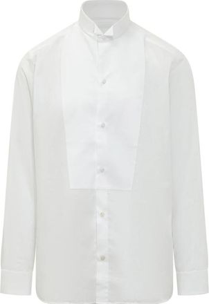 Tom Ford Klassiek overhemd - Heren - Casual Overhemden - Wit - 2XL - Katoen - Overhemden