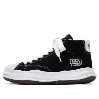 Miharayasuhiro BLAKEY OG Sole Canvas High-top Sneaker Black A08FW736-BLK