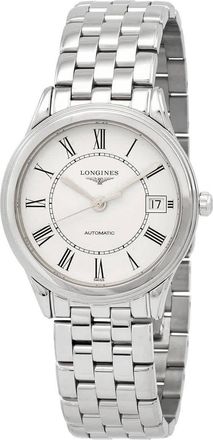 Longines Flagship Automatic Matte White Dial Unisex Watch L4.774.4.21.6
