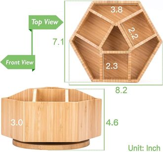 OEM Estanter&iacute;a De Bamb&uacute; Resistente Para Guardar Material De Arte, Multifuncional, Adecuada Para Aulas, Oficinas, Tiendas De Cosm&eacute;ticos, Cocinas, Etc., Fab