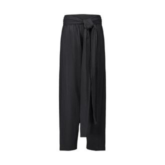 Laurence Bras Sarouel Trousers - female - Laurence Bras - Wide Trousers - Black - L - Trousers