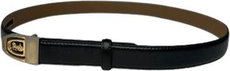 Celine Pre-owned Vintage Carriage Belt - Dames - Vintage Accessoires - Zwart - ONE Size - Leer - Vintage