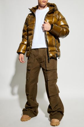 Dsquared2 Down Jacket With Hood, Mens, Green