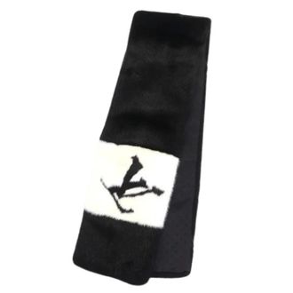 Louis Vuitton Pre-owned Tippet - Dames - Pre-owned - Zwart - Maat: ONE Size Zijde