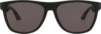 Montblanc Square-Frame Recycled Acetate Sunglasses